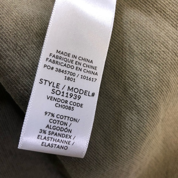 Splendid Women Cargo Military Paint Splatter Raw Hem jacket in EUC sz L - Picture 7 of 9